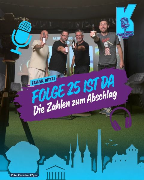 Folge 25 ist da! ⛳️ Und damit sind wir offiziell in Staffel 3. Zeit, mal kurz durchzuzählen.

25 Fol